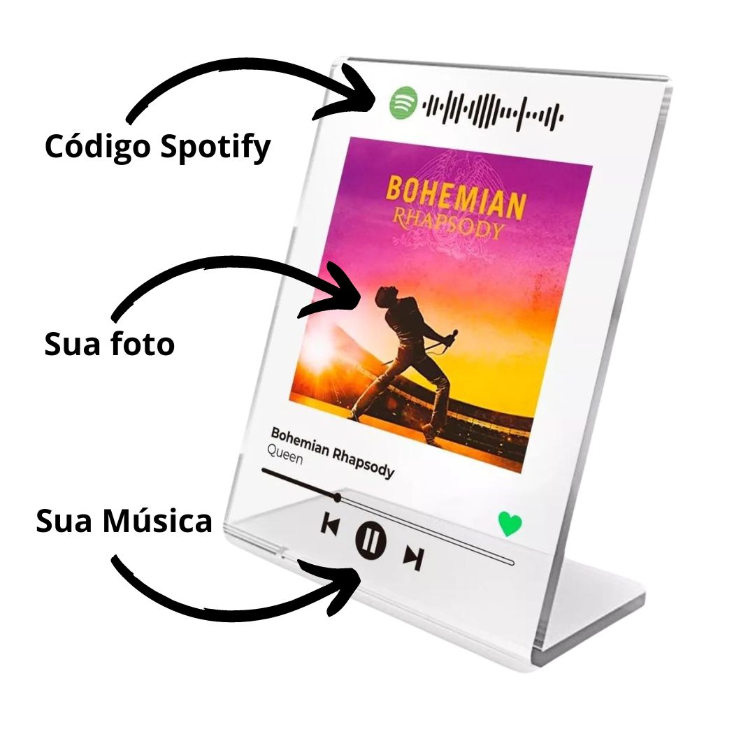 Display Personalizada com Foto e Música do Sportify